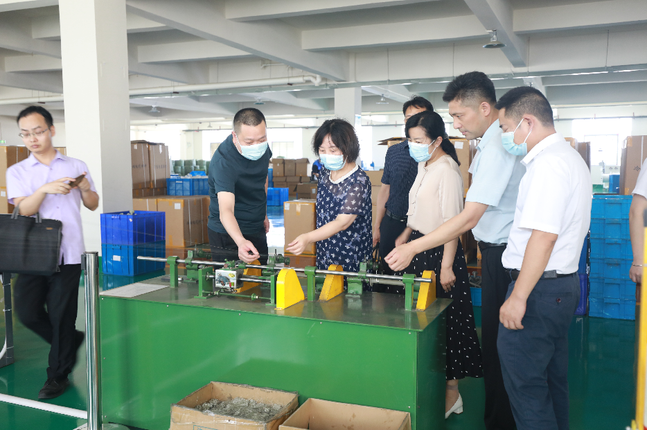 廣水市政協領導張慧玲、楊華到德樂電力調研考察